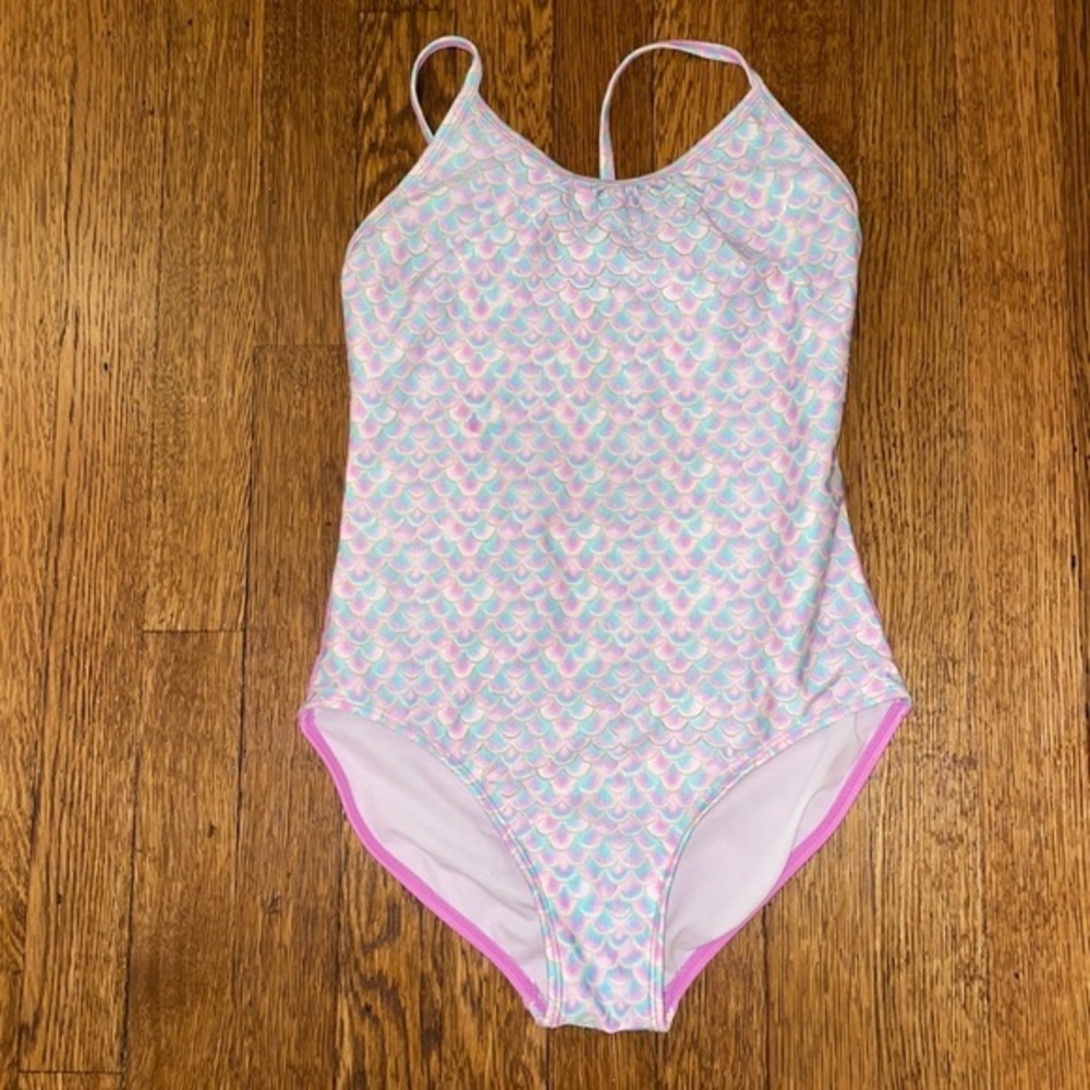 Iridescent Mermaid Swimsuit - L (10/12)